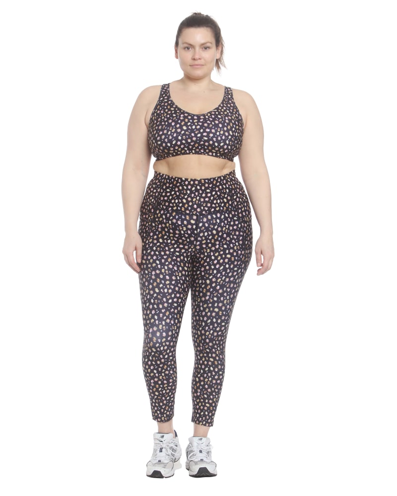 Front of plus size Quinn Solstice Sport Legging by Spalding | Dia&Co | dia_product_style_image_id:197732